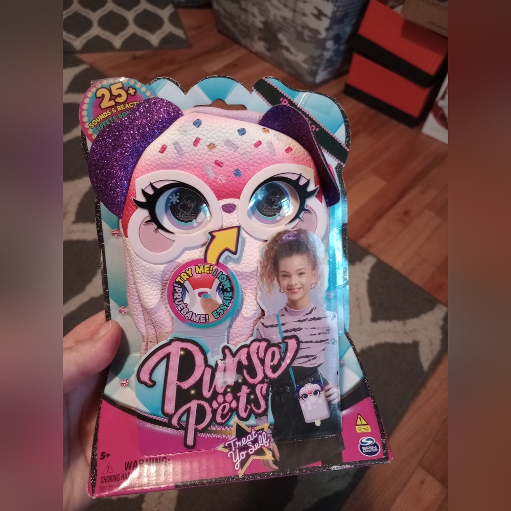 New Purse Pet Light Up Noise Kids Purse "Pupsicle"